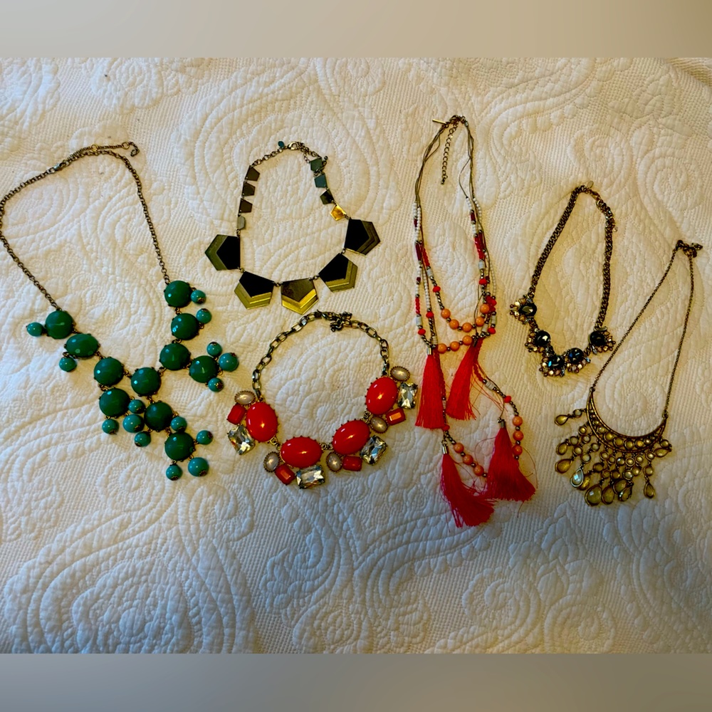 Statement necklaces